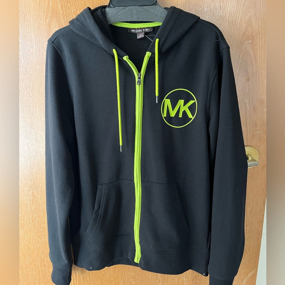 Michael Kors Black and Neon Green Apparel